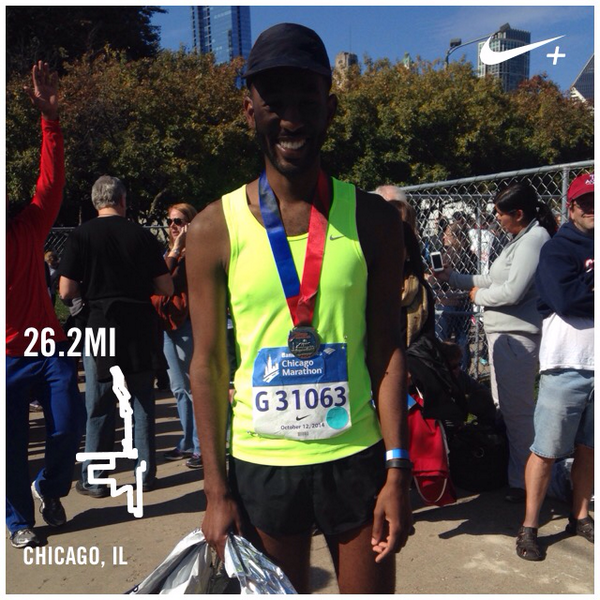 S_A_F26's tweet photo. 26.2 In the books #2sixpoints2 @nikechicago I just ran 26.2 mi with Nike+. http://t.co/oN1K9LB1Sf #nikeplus http://t.co/ds3yfraCTF