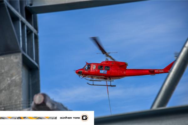 Einbringung der Toranlagen auf hohem Niveau! #Sektionaltor #Ischgl #GTA