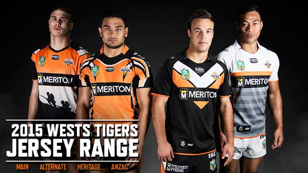 wests tigers 2014 jersey