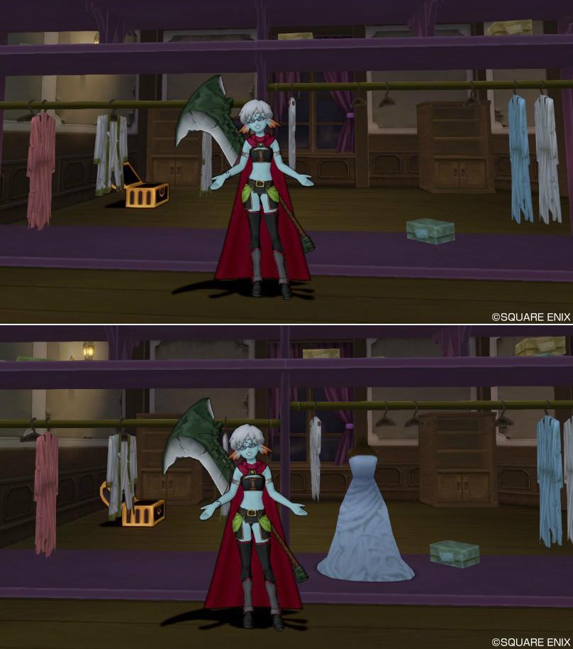 ロキーヌ アトバール Na Twitterze 夜宴館での怪奇現象 偽りの夜宴館c ２の衣裳部屋にある純白のドレス 実は怪奇現象 の女幽霊さん カメラの位置を変えるとわかるのですが ドレス着てるんですよねぇ Dq10 Http T Co Xkilg5tsqa