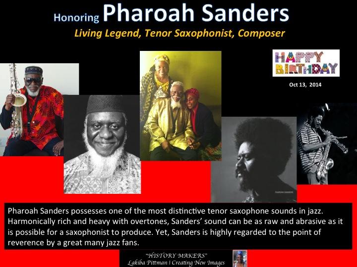 Happy Birthday to the great Pharoah Sanders 