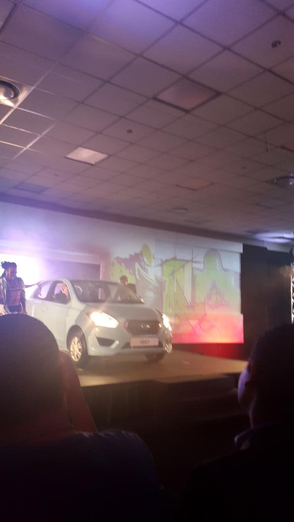 The star of the day  #DatsunGo makes an entrance! #datsunisback <a href="/DatsunZA/">Datsun South Africa</a> <a href="/Datsun_SA/">Datsun ZA</a>