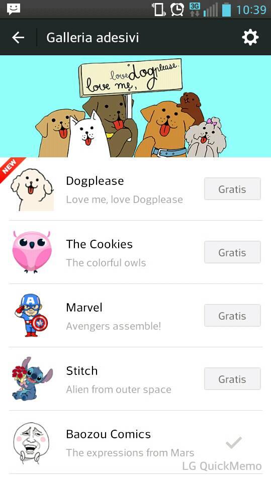 adesivi gratis wechat