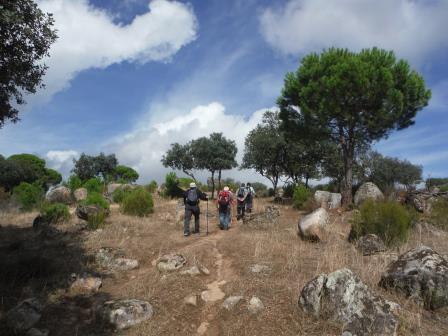Lunes 13, salida por Sierra Morena todos disfrutaron y escucharon la berrea.