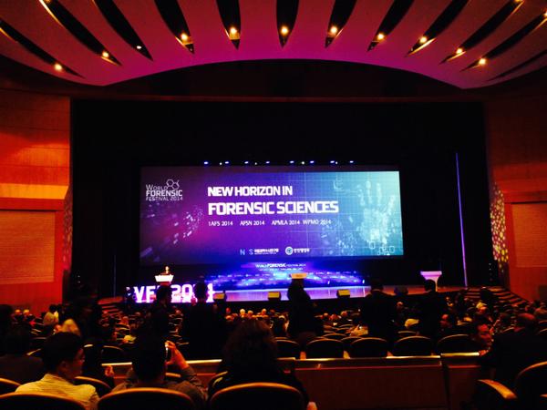 forensicsprof's tweet photo. The World Forensic Festival has begun! #WFF #IAFS http://t.co/o5cczCrQ8V
