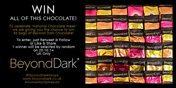 BeyondDarkDrops's tweet photo. To celebrate #NationalChocolateWeek we're running this fab competition! Just retweet &amp; follow to enter - UK only http://t.co/rlWfMnqnnX