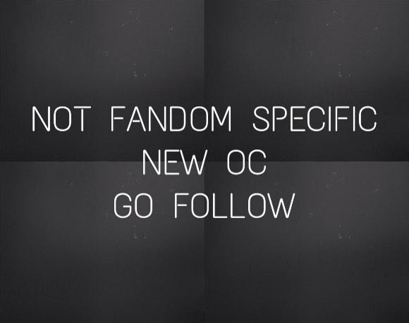 WithoutOCs's tweet photo. Follow @bxbbIcs, new non-fandom specific OC! http://t.co/EKz8GYK7qq
