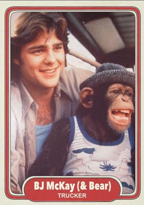 Happy 61st birthday to Greg Evigan, who hung out w/7 lady truckers. Dont know how old Bear is 