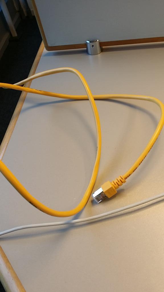 vanitymr's tweet image. Wifi down at uni! Had to run to get a cable with the words &quot;please I would like to have my life back&quot; #internetaddict