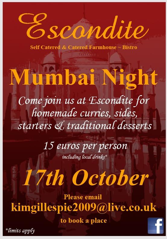 casaEscondite's tweet photo. Now looking forward to Mumbai Night this Friday...all homemade taster curries, homemade starters and sides :) http://t.co/PYkHdC1byP