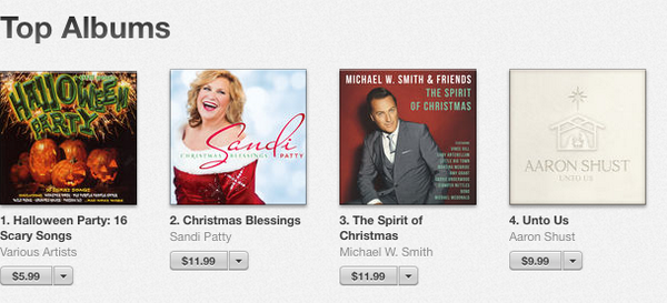 CentricityAnR's tweet photo. #4 on iTunes Holiday chart @aaronshust #untous https://t.co/rQ20BM7lmG http://t.co/nVexe73AfK