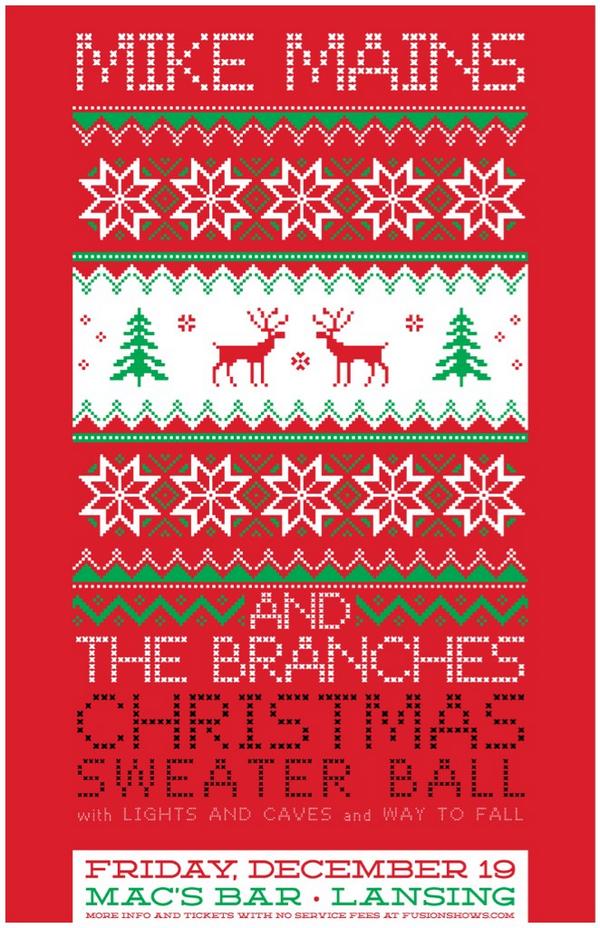 WayToFallMusic's tweet image. Get tickets for our Christmas show with @MikeMainsMusic and @LightsandCaves fee-free from @FusionShows website!