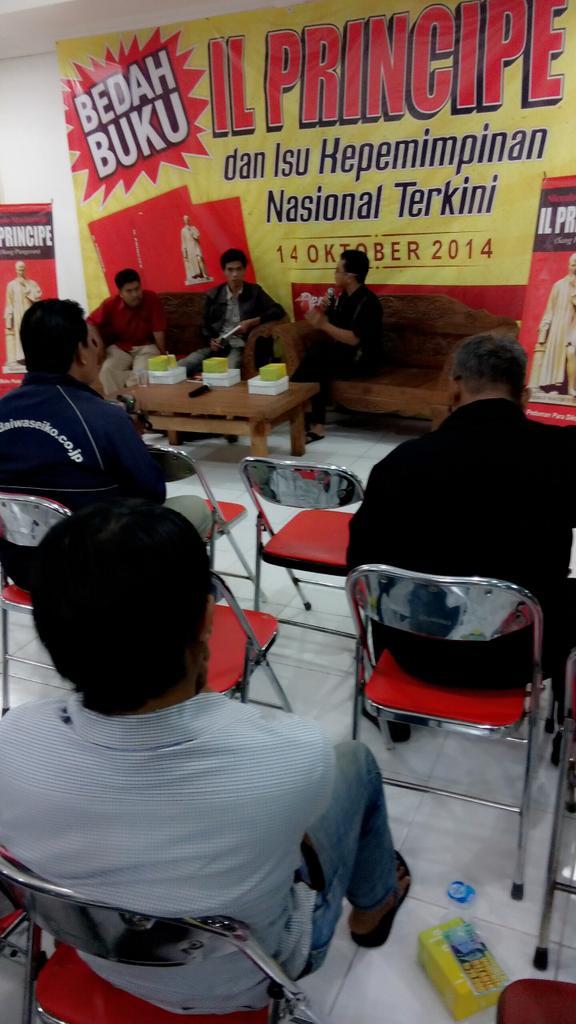 Bedah buku Il Principe &amp; Isu Kepemimpinan Terkini.