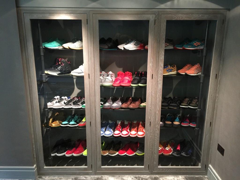 Trainer cupboard store