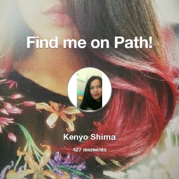 kenyoshima's tweet photo. I've shared 427 memories with my friends on #Path - see them now at http://t.co/MU2yrCEZnU! #thepersonalnetwork http://t.co/i4iiSzrrpm