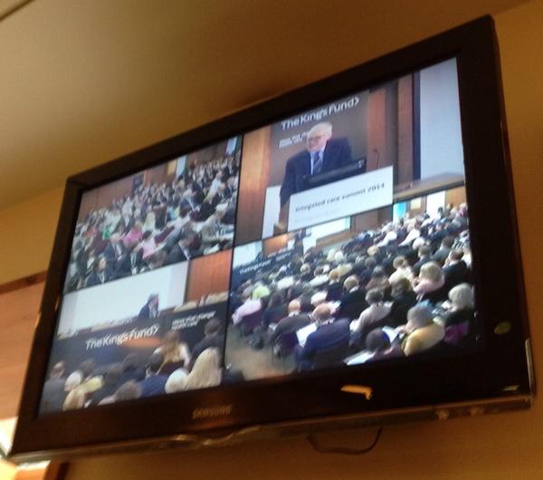 AndyBickerdike's tweet photo. Minister for care services Norman Lamb MP up now at a buzzing #integratedcare conference http://t.co/krWdEiEANe
