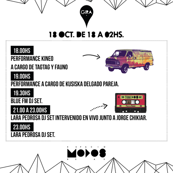 Este SAB 18 de OCT los esperamos en <a href="/modosweb/">MODOS</a> con una nueva edición de TRAK DOS dentro del marco de #Gira