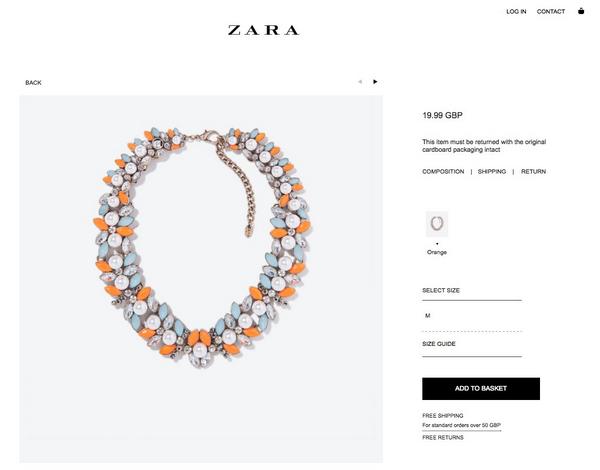 _StyleStatement's tweet image. NEW IN: Diamonds &amp;amp; Pearls £12. Exactly the same necklace that's currently sold in Zara for £19.99! 💎💎