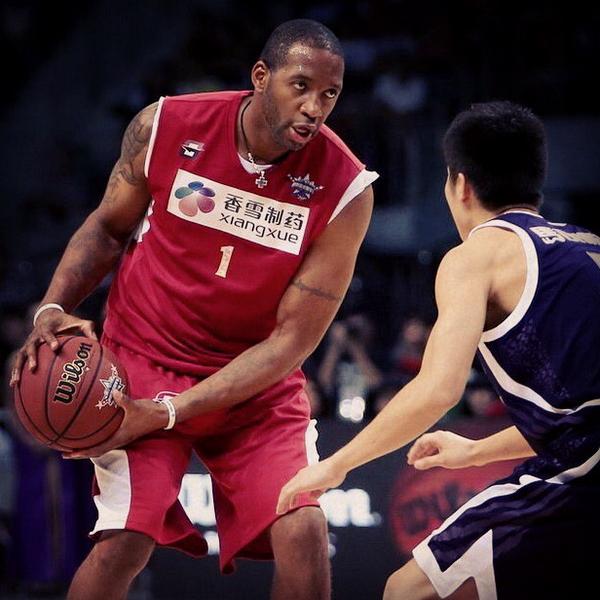 TMACinCHINA's tweet photo. 【Photo】GAME4 | 
T-Mac TEAM vs Dongguan TEAM | Tracy McGrady（Photo by:Osports）2014.10.12 @Real_T_Mac http://t.co/aIpMAzcaqe