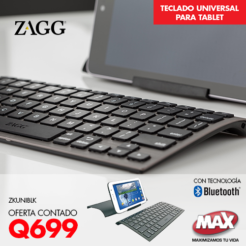 #VenATiendasMAX y llévate este versátil y cómodo teclado universal, ideal para que realices tus trabajos con tu T…