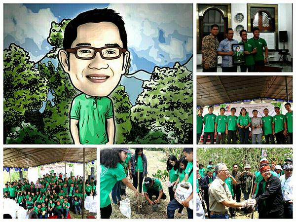 nhkbpreformanda's tweet photo. Gerakan tanam 1000 bibit pohon bersama pemkot Bandung, pemuda HKBP, masyarakat di RTH cicabe @ridwankamil http://t.co/gvOZfIbOyS