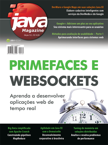 eduspinola's tweet image. Lançada a #JavaMagazine 132 (devmedia.com.br/revista-java-m…) que traz artigos sobre: #PrimeFaces, #WebSockets, #JavaEE...