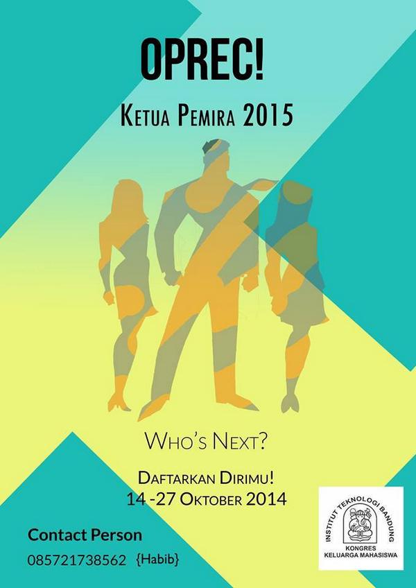 suatu kehormatan bagi <a href="/KongresKMITB/">Kongres KM ITB</a> mengundang setiap Anggota Biasa yang berminat menjadi Ketua #Pemira2015 <a href="/KM_ITB/">Kabinet KM ITB</a>