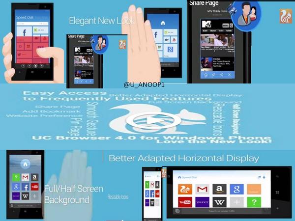 U_ANOOP1's tweet photo. โฅ Resizeable icons
+
Half screen back ground
@UCBrowser #UCBrowserWP #BestWPBrowser leaders of smartphone browserโฅ http://t.co/cJV3QCQIsi