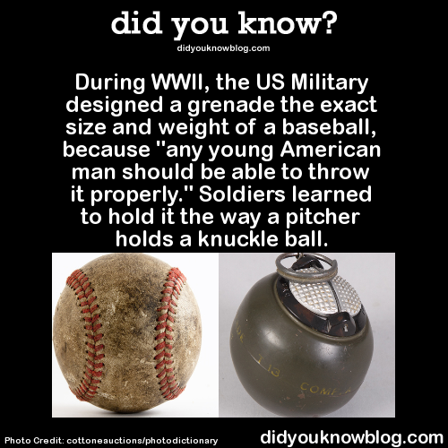 Baseballs and Grenades
