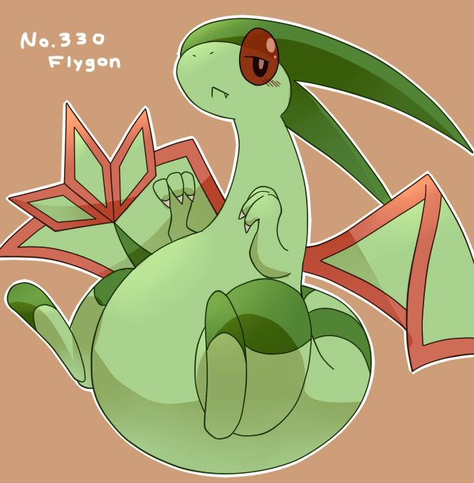 かきのは けもケk 16 フライゴン メガ進化できたらいいですね ポケモン版深夜の真剣お絵描き60分一本勝負 Http T Co Kamtmd8lrs Twitter