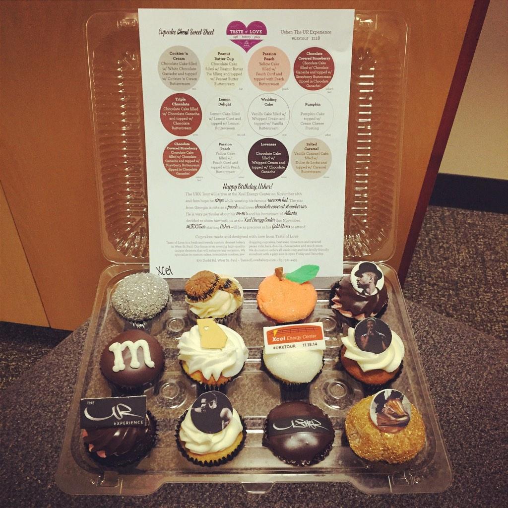 Happy Birthday We sent these awesome cupcakes to local media to celebrate + get excited for his Nov. 18 show! 