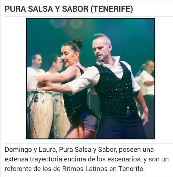 PURASALSAYSABOR's tweet photo. ★★★ Pura Salsa y Sabor ★★★
Clases de Ritmos Latinos todos los niveles.
Clases impartidas por una pareja de profesores http://t.co/8CZwtnlA1z