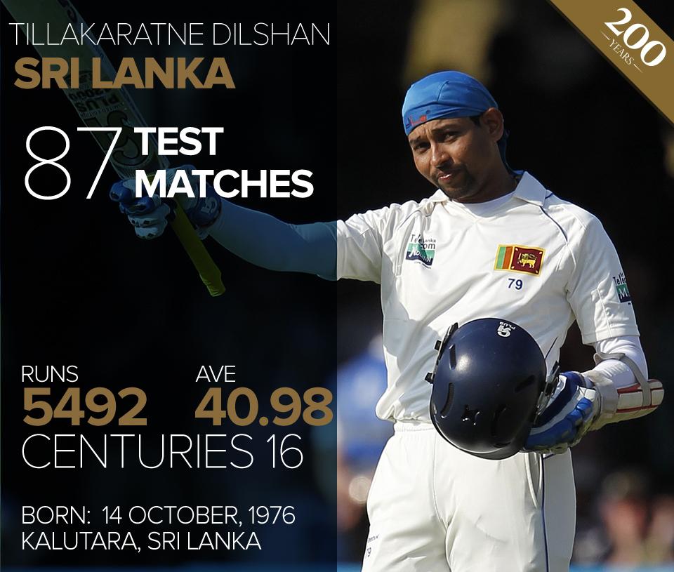 Happy 38th birthday to Tillakaratne Dilshan, scorer of a superb 193 here in 2011 vs England: 