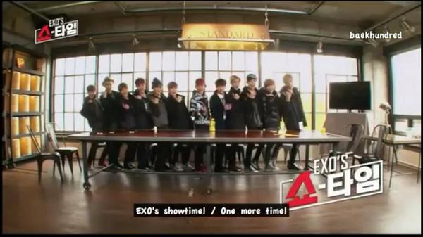 ateezimnid4's tweet photo. its almost a year since exo's showtime first episode im crying 😭😭😭😭😭 http://t.co/syh7UR2htA