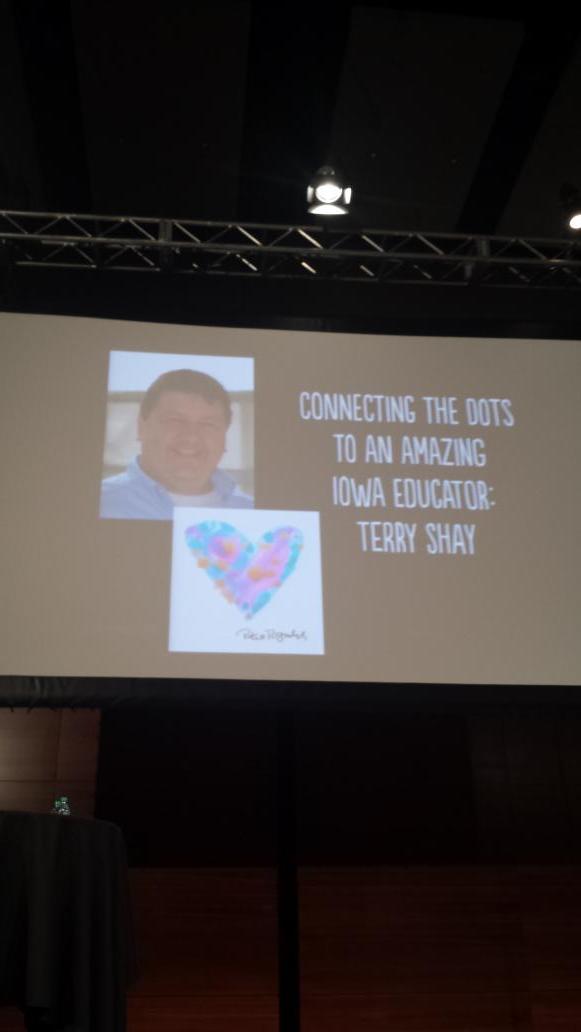 ntlarue's tweet image. Shout out to @tjshay from @peterhreynolds during #itech2014 #DotDay14