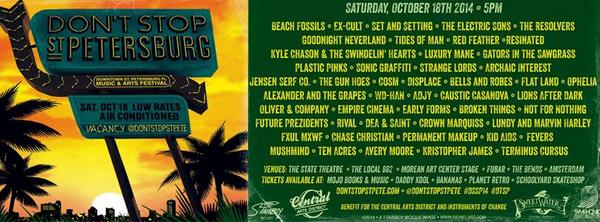 Get Ready for <a href="/dontstopstpete/">Don't Stop St. Pete</a> 

this Saturday!