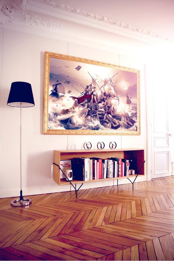 LudovicBaron's tweet photo. Mon tableau #LeRadeauDeLaRichessePerdue ! :) #LudovicBaron #Art #Ticolas :) http://t.co/jEqm0iBSBX