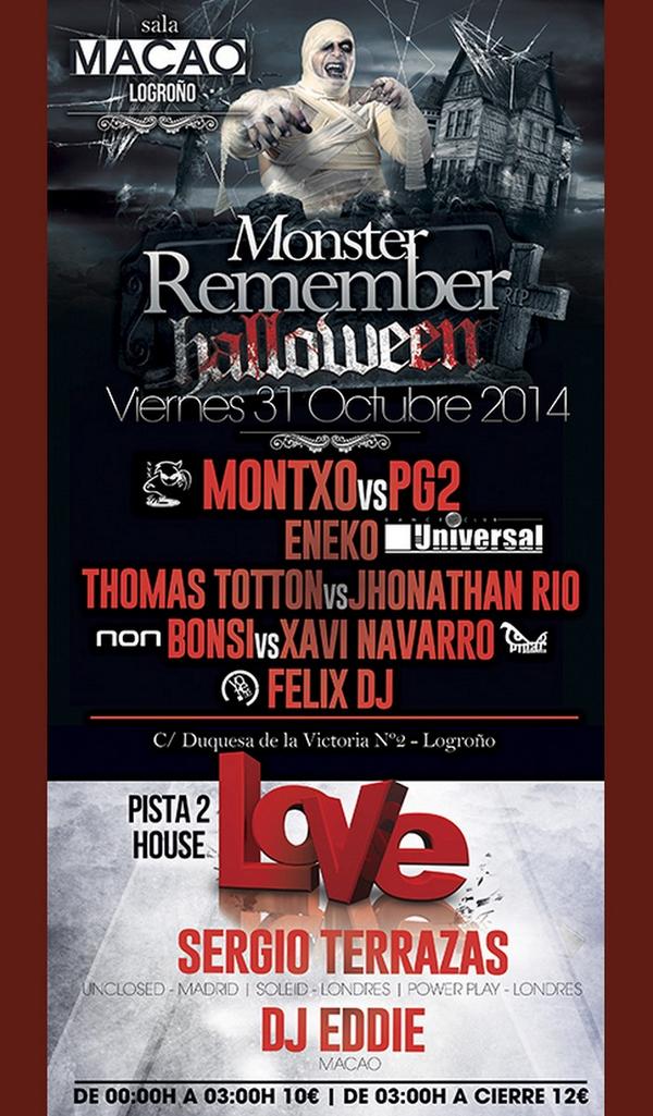 djxavinavarro's tweet image. @Pascal_sinois Te esperamos en Halloween en Macao Logrono