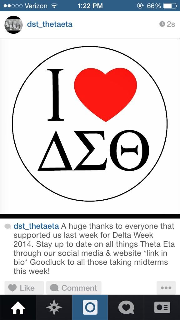 DST_ThetaEta's tweet photo. Happy midterms http://t.co/uGS8qm5zPZ