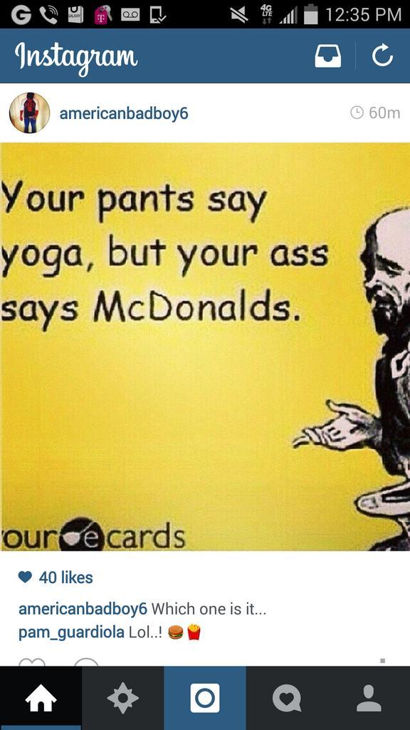 yardaleg's tweet photo. Hahaha this shit is real http://t.co/KKzN9fWVun