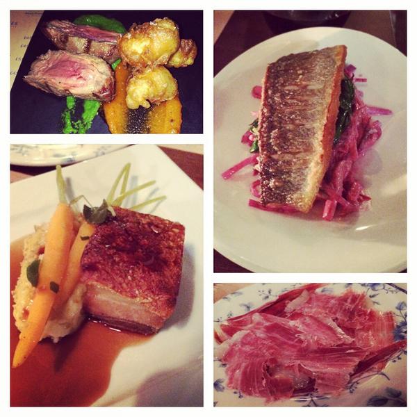tomelackman's tweet photo. Had the most amazing meal at my new favourite @Salthousebacaro last night with @SJGilbertine !!! #salthousebacaro http://t.co/ggKqjWgrJM