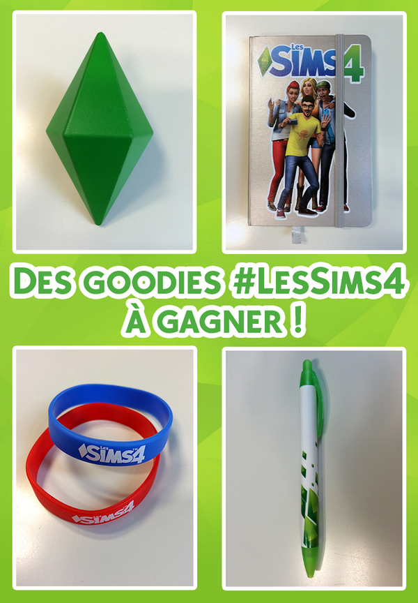LesSims's tweet photo. Tentez de gagner ce lot de goodies #LesSim4 ! Follow @LesSims_FR et RT pour participer. Résultat demain 20h ! http://t.co/DwbOVyiO4t