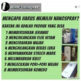 Chece_nithoz's tweet photo. Yuuuk d order Nano Sprayx teman2,d jamin ga nyesel beli &amp; pake nano spray...:D http://t.co/69B2LKiN6D