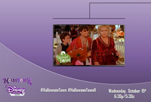 DCSnack's tweet photo. Catch #HalloweenTown and #HalloweenTown2 Wednesday, October 15th starting at 6:30p/5:30c! http://t.co/6T9sw8IPbp