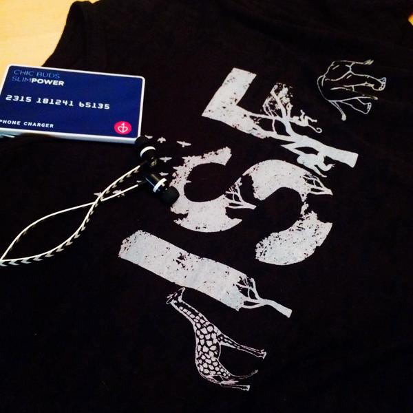 iansomerhalder's tweet photo. rockin' BOTH of these! anyone else have #ISF gear AND @chicBuds gear on? Let me see ya!!!  ;) http://t.co/9Rol81JuAh http://t.co/v79htMiHW3