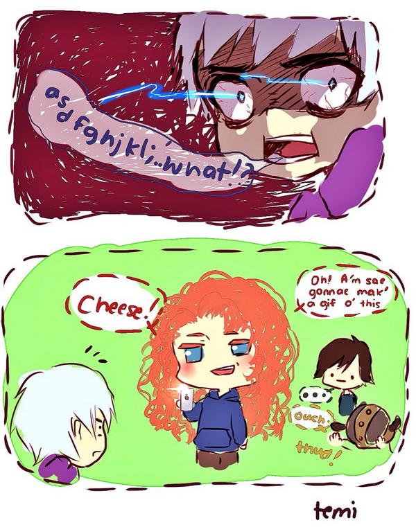 Redhairedlasss's tweet image. #riseofthebravetangleddragons