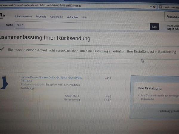 RMY_09's tweet image. Wer erklärt mir das denn jetzt? #amazon #rücksendung