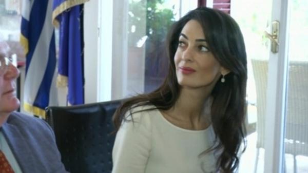 Newlywed Amal Alamuddin-Clooney steps into row between Britain and Greece over Elgin marbles itv.com/news/2014-10-1…