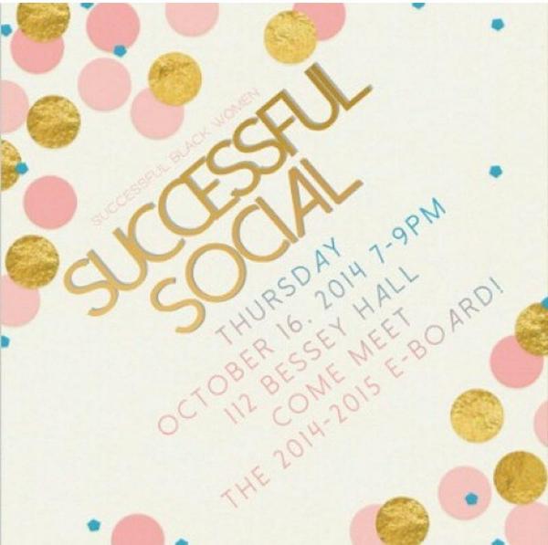SuccessfulBW's tweet photo. Spread the Word!! Successful Social this Thursday 10/16 112 Bessey 7pm!! @MsuAdvantage @S2SMSU http://t.co/BGwa9nn4kz