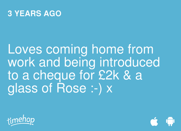 L4Plunk's tweet photo. Wish this was the same three years on....although...still have them darn back problems I would trade anything for... http://t.co/5qcuN6CWny